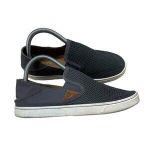 OluKai PEHUEA Mesh Slip On 20271-PVPV PAVEMENT Used Women's Size 9